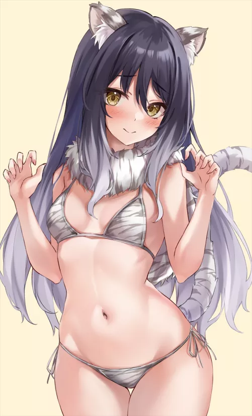 Shiori is ready to bite u gawrr [princess connect] by Faoovo