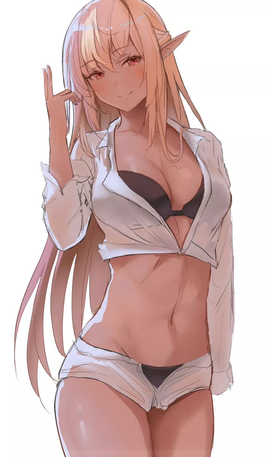 Shiranui Flare [Hololive] (liaowen) posted by Written_up_for_125