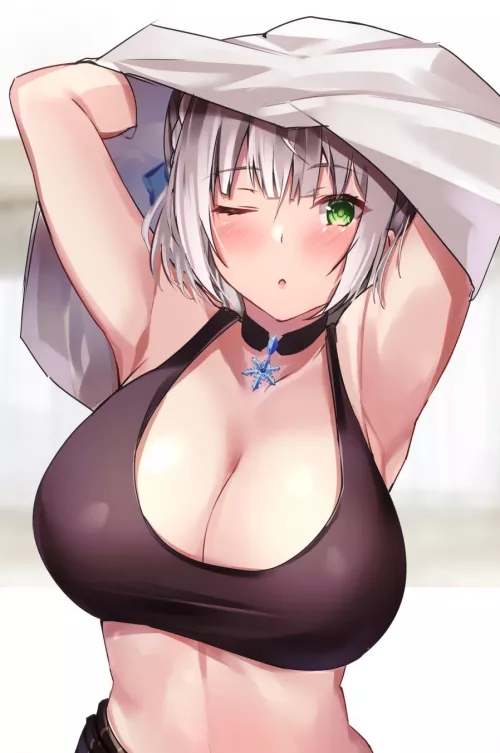 Shirogane Noel by CheetahSperm18