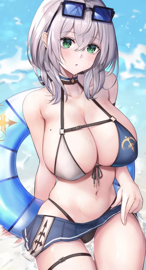 Shirogane Noel [Hololive] by CheetahSperm18