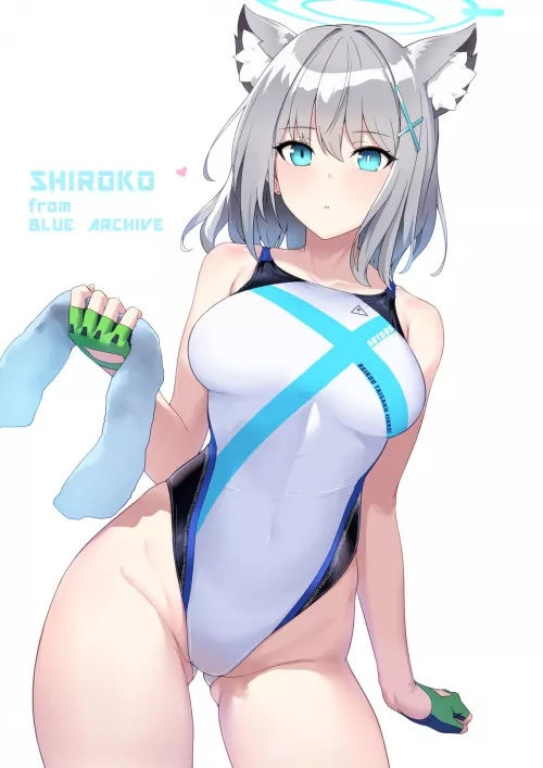 Shiroko from BlueArchive by konosubaa002