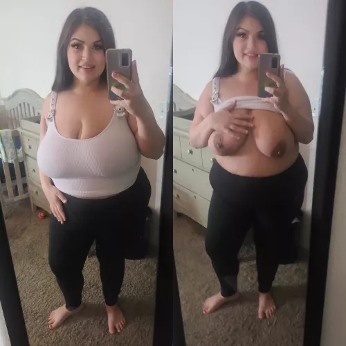 Shirt down? or Shirt up??😜 by miss_ashley_anne