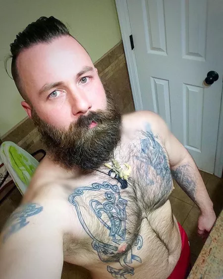 [Shirtless] Another selfie Viking by VikingsThrall