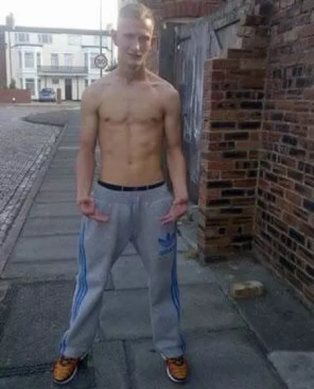 “Shirtless Scally lad in trackies” ... by neilfromsydney2003