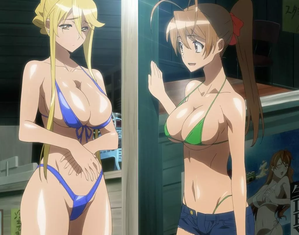 Shizuka and Rei [Highschool of the Dead] posted by Terran117