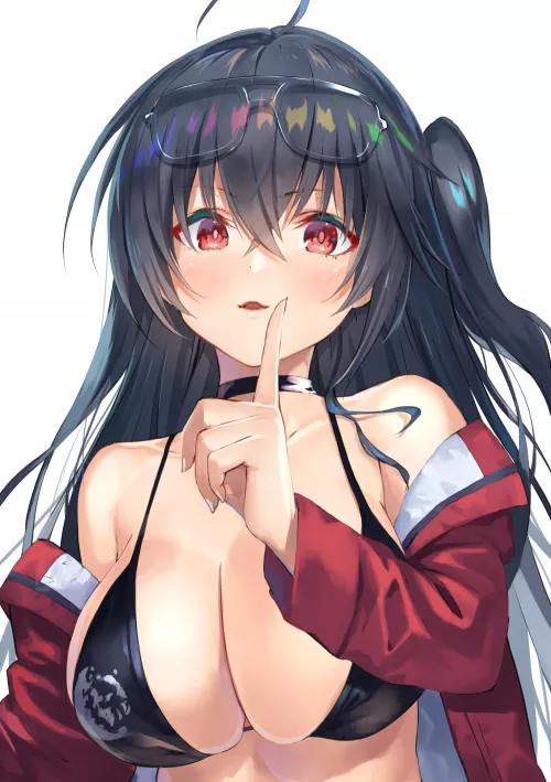Shkikkan-sama, Do You enjoy racing?~❤ (IJN Taihou, Azur Lane, Sakura Empire Faction) by YandereLover22