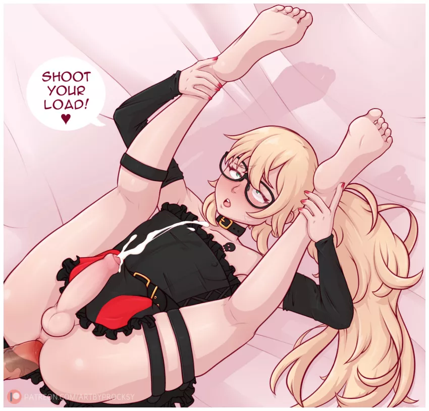 “ Shoot your load! ” (Character: ninomiya rui, Artist: procksy) posted by Just4curiosity82