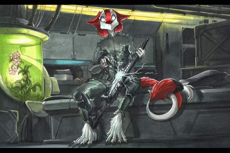 Short circuit (art by ewgengster) by courier5995