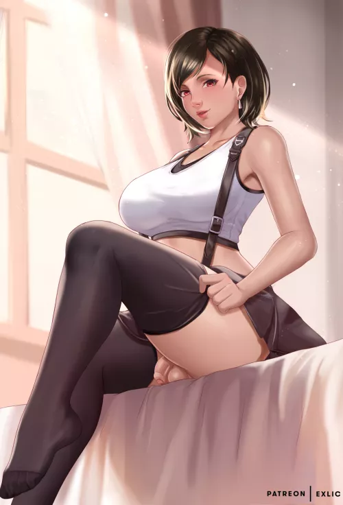 Short Hair Tifa Undressing (Exlic ) [Final Fantasy] by sequence_string