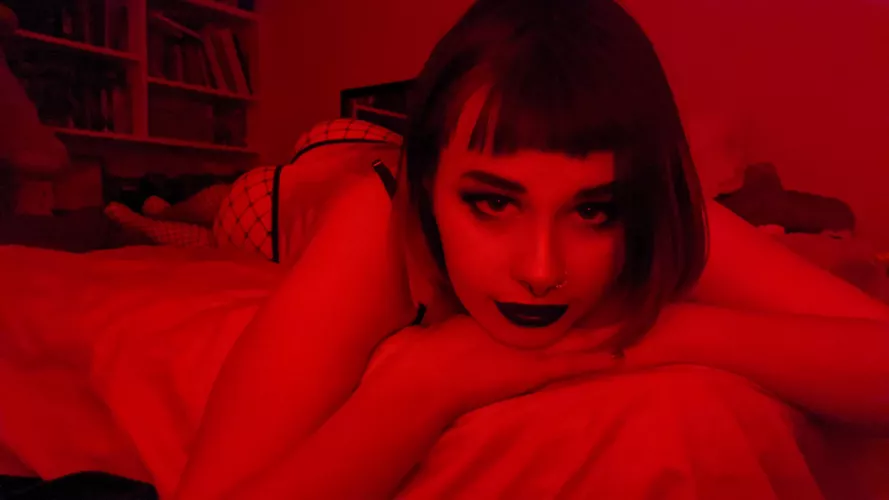 Shorts and fishnets are the best combo by zashy123