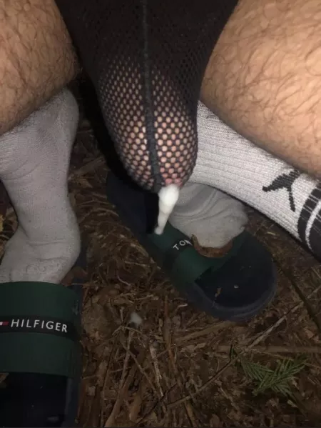 Shot my load in my jock on the side of the trail by kyleyip98
