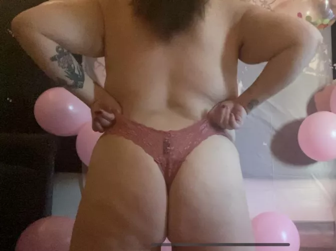 Should I bend over and make this thong disappear even more? 😈 by Apprehensive_Heat282