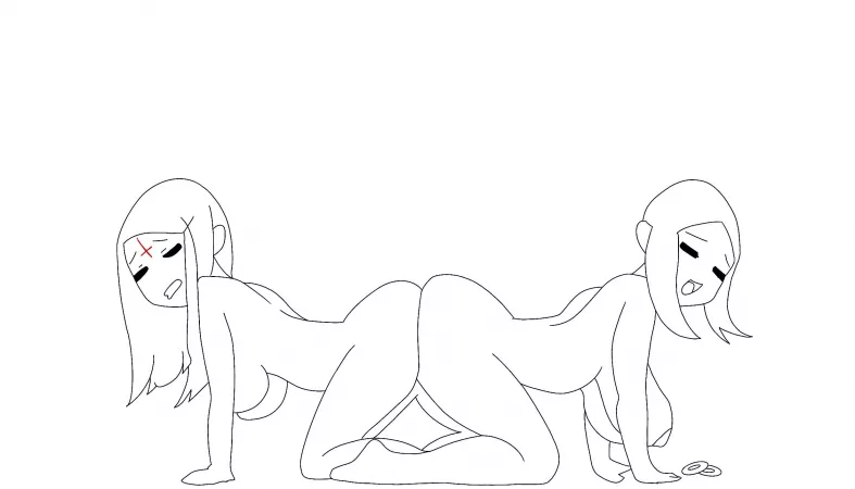 Should I colour? (Beth and Eve) (Request) by ar-tee-st