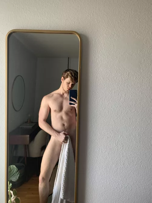 Should I drop the towel? by Tuesday-Bath