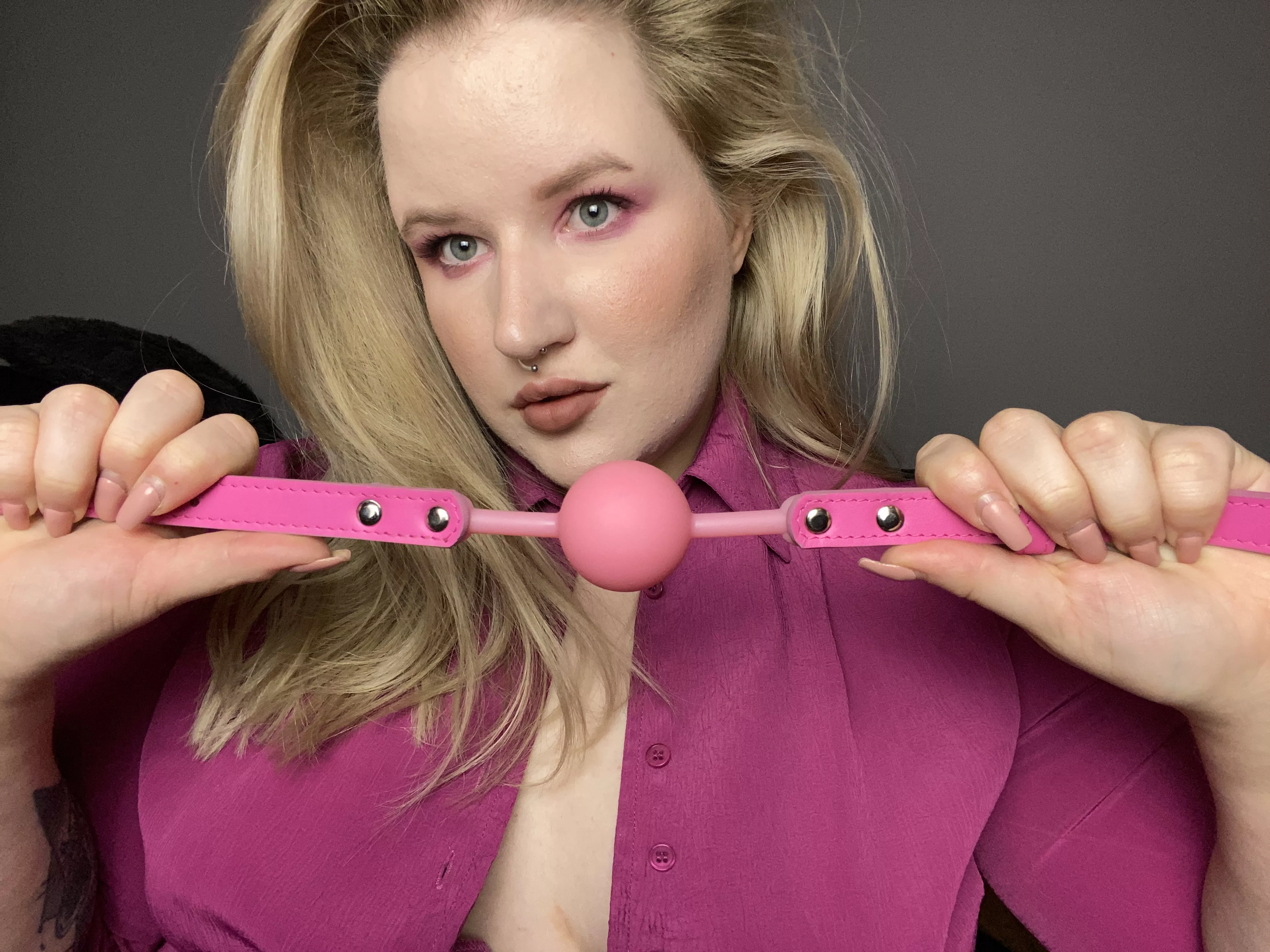 Should I just gag you? 😈 posted by CinderLady