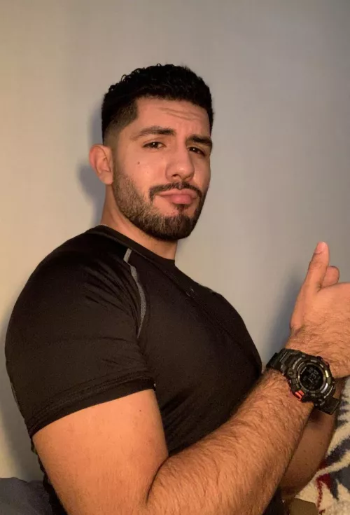 Should I keep letting the stache grow ? by Juggernaut5027