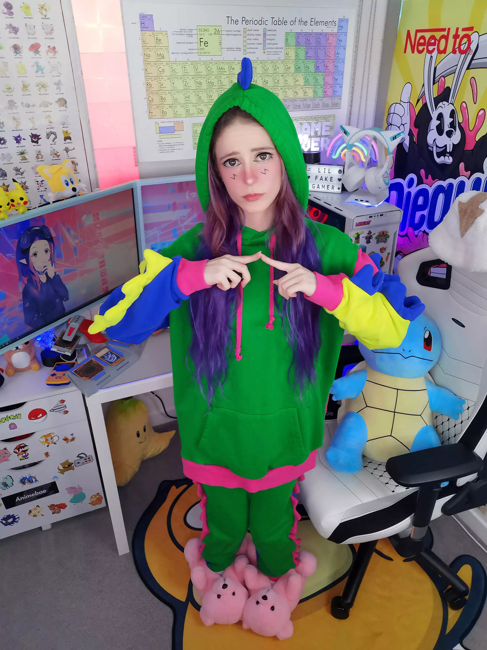 should i keep on my cute teddy shoes? 🐻🦖 posted by lilfakegamer