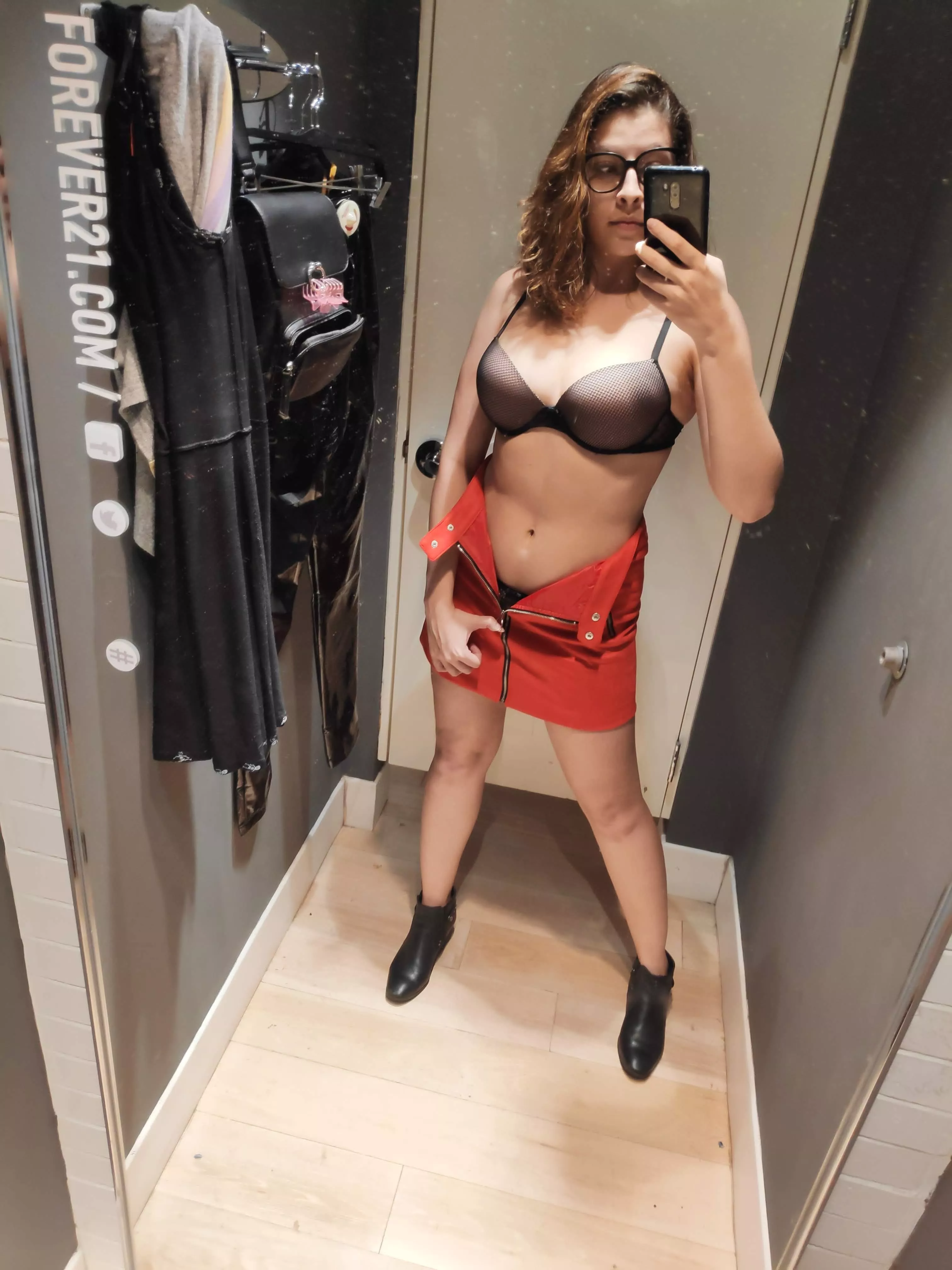 Should I keep removing my skirt or do you want to help me? 😏✨ [OC] [F] posted by Momo_Tama