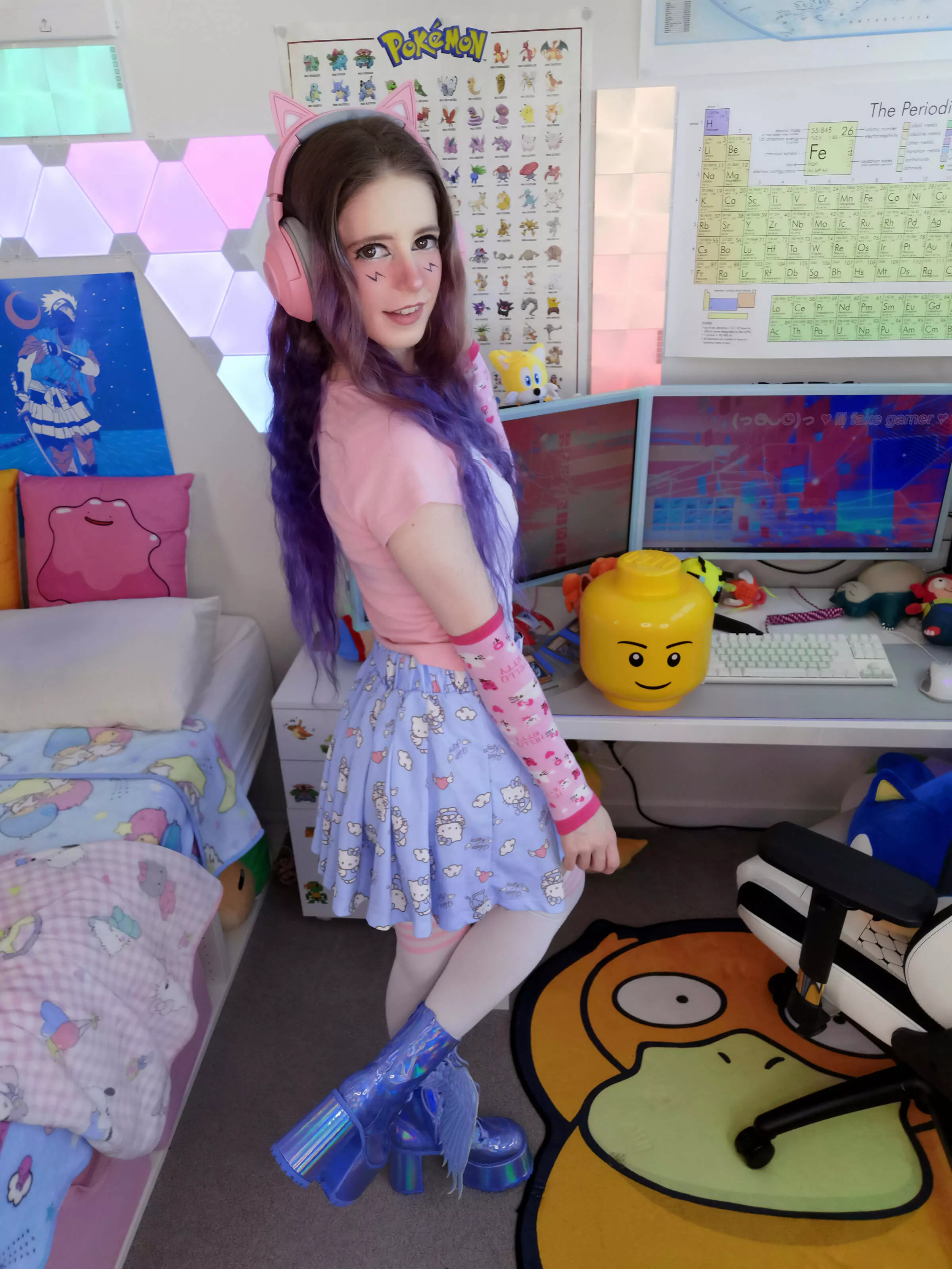 should i keep these shoes on? 😊❤️ posted by lilfakegamer