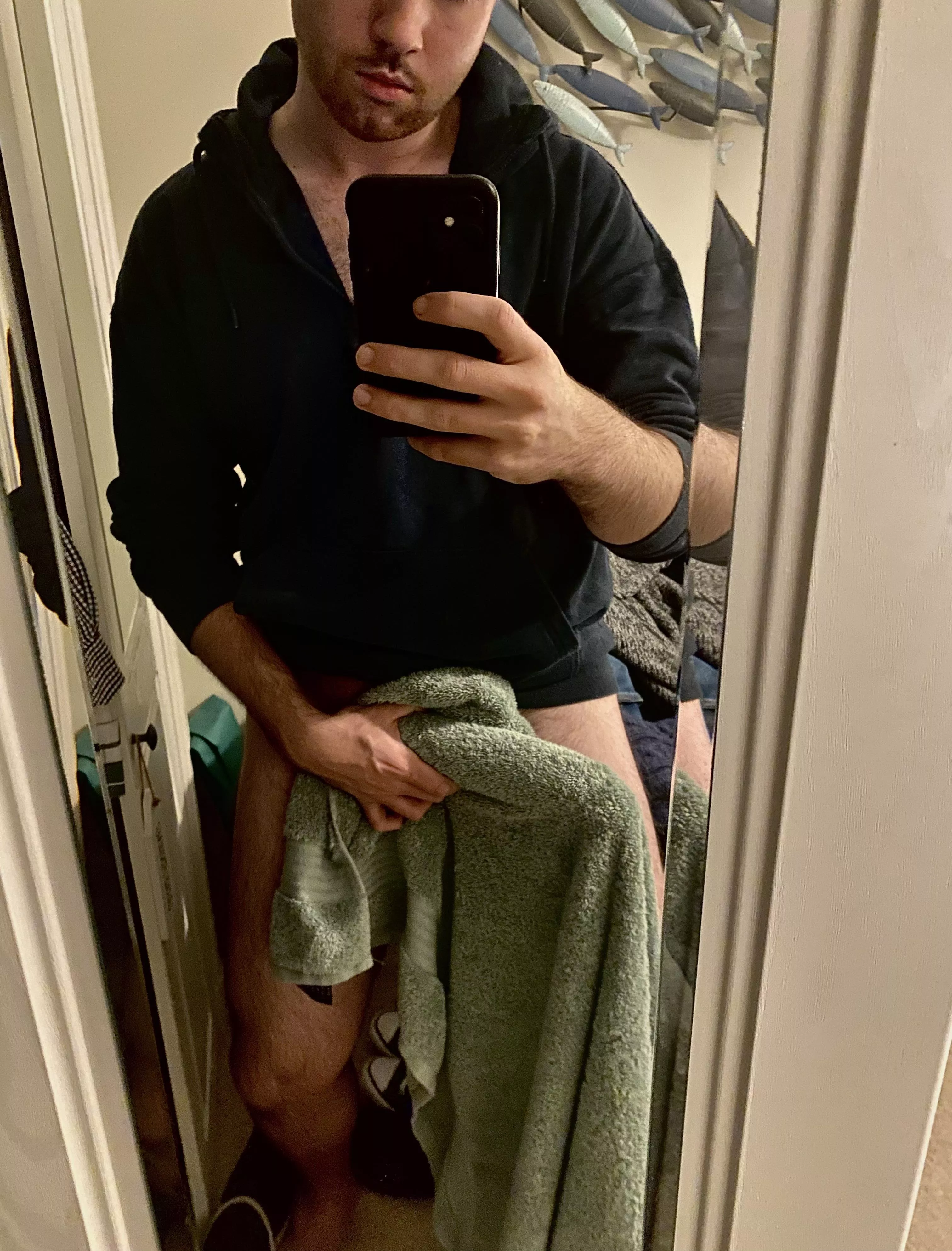 Should I let the towel slip next post?? Hit me up for some fun😉😘 posted by Boyfriendcock8ZZD