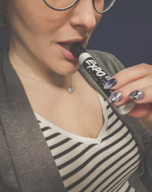 Should I see if I can fuck my ass with this during my break? by ElectraStraussMonroe