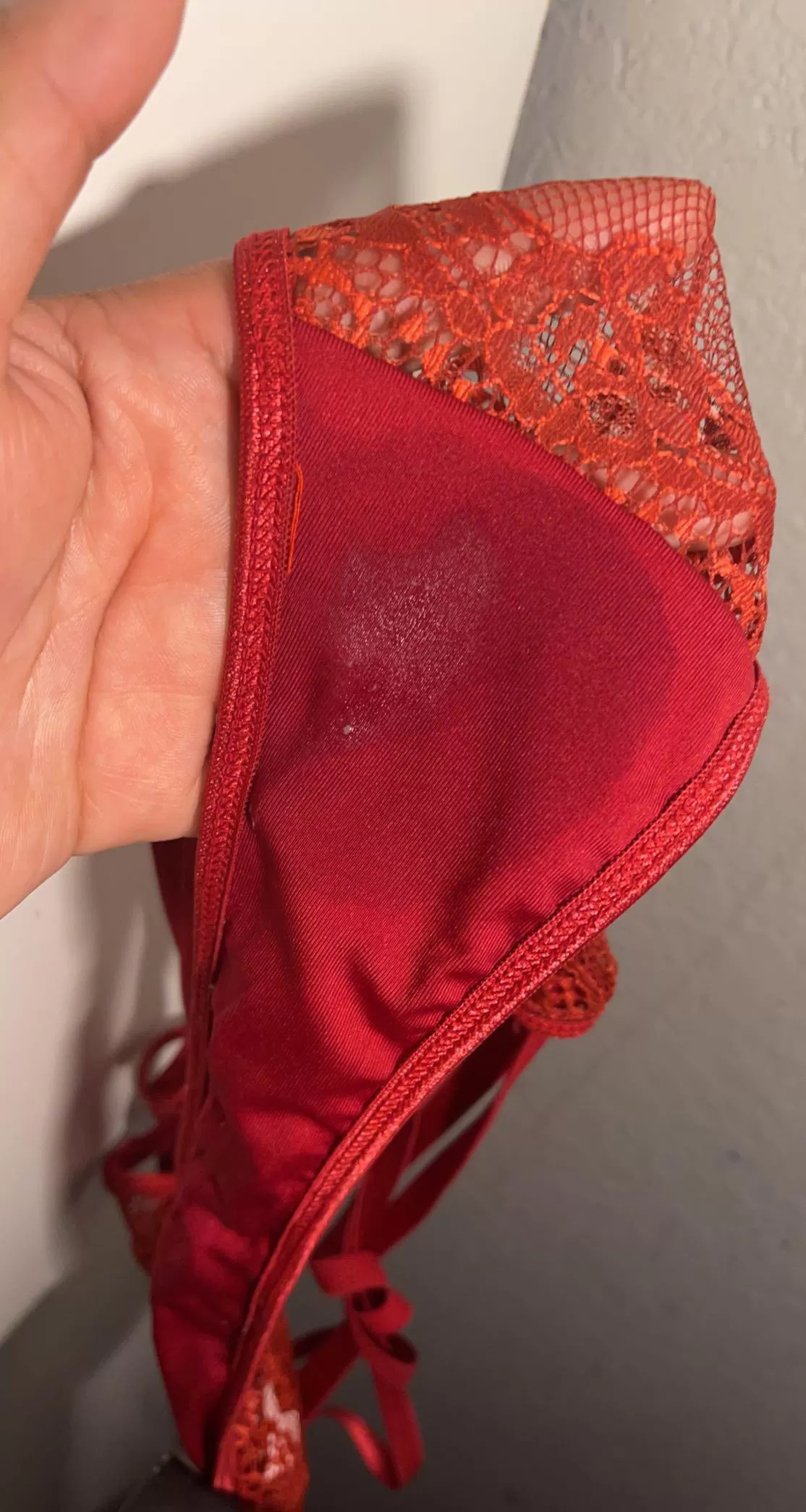 Should I start posting more of my wet panties? posted by mchellythick