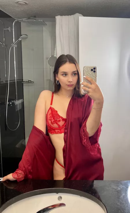 Should I wait for you like this after you just came home from work? 😇 by haileyallen18