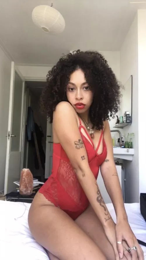 Should I wear red more often, or just stick to black? [f] by Misscharlierose