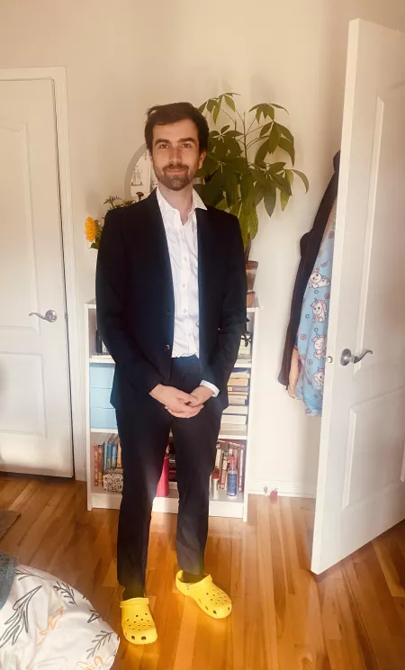 Should I wear the crocs to the wedding? by Accomplished-CelineD