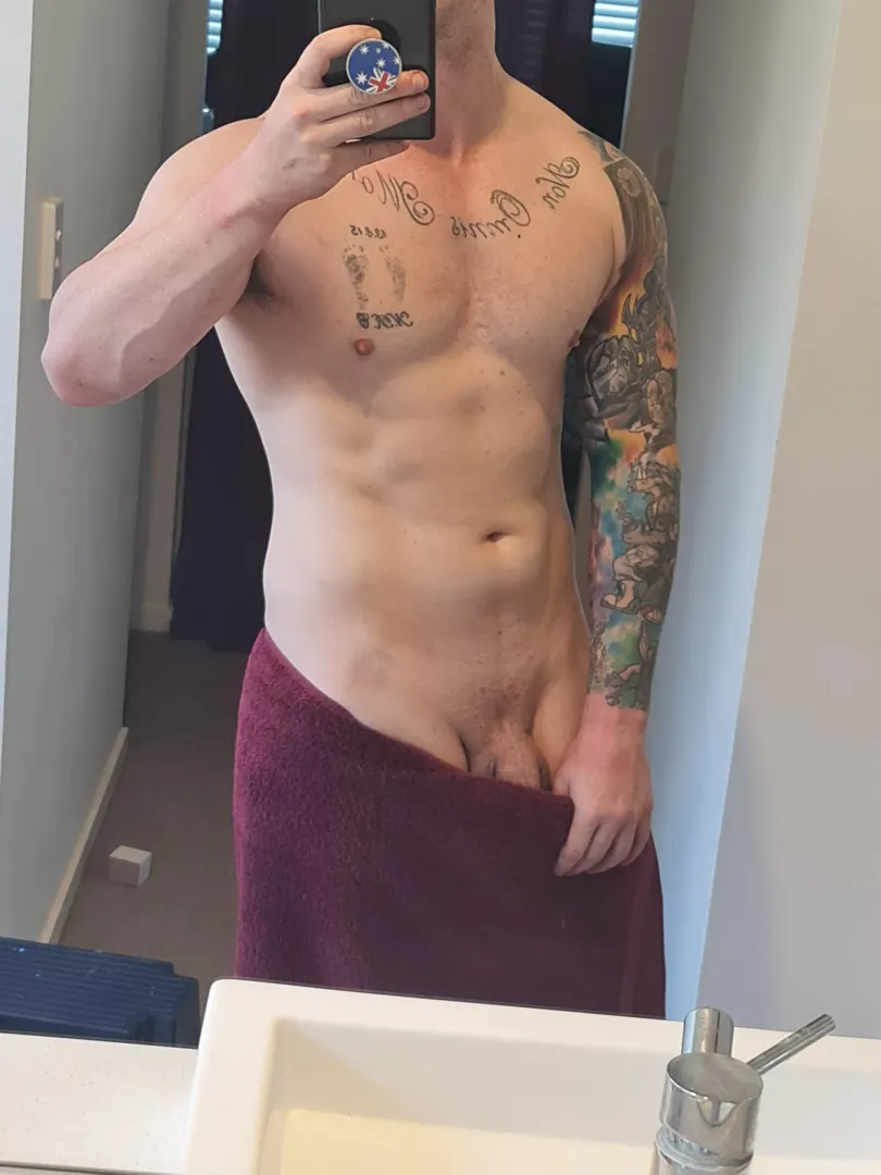 Should we lose this towel?? posted by InkedUncut