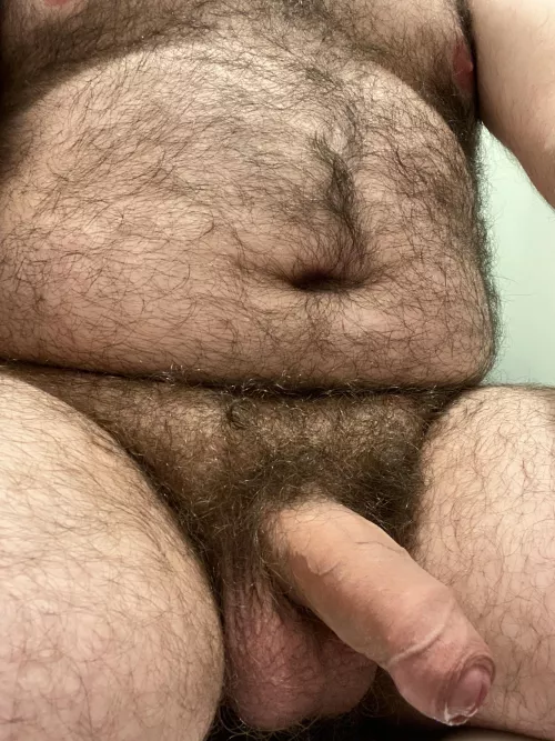 Should we make it hard? 😏🐻🍆 hmu by beardnhairy