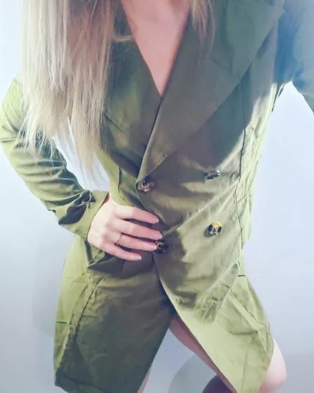 Show up at your door with only this jacket on... what's next daddy...👄 by Bare_with_Amelia