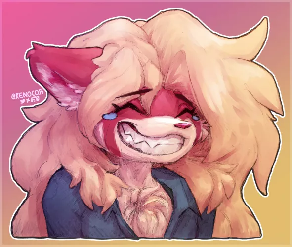 Show us that big ol smile! (icon comm by me @kenocoaa on twitter!) by Kenocoa