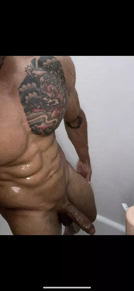 Shower fun by Sad-Organization2