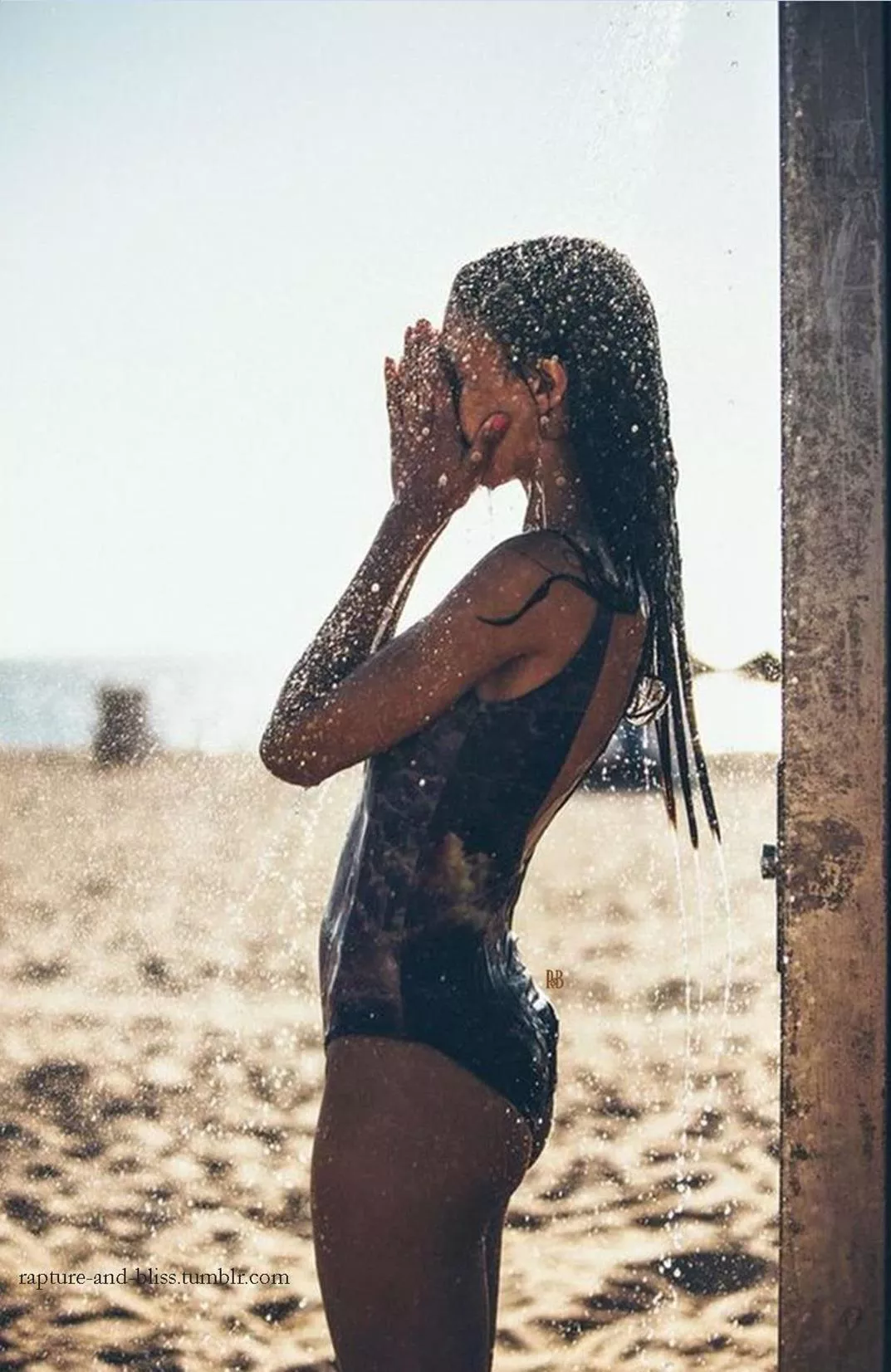 Shower outside posted by altbubblr