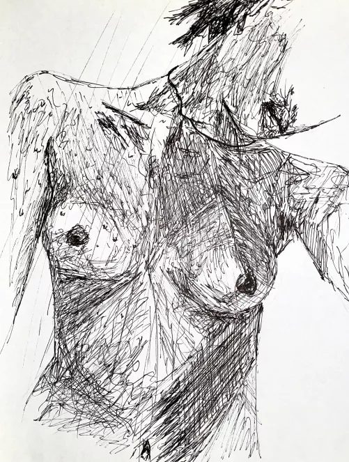 Shower Selfie by tboneithink