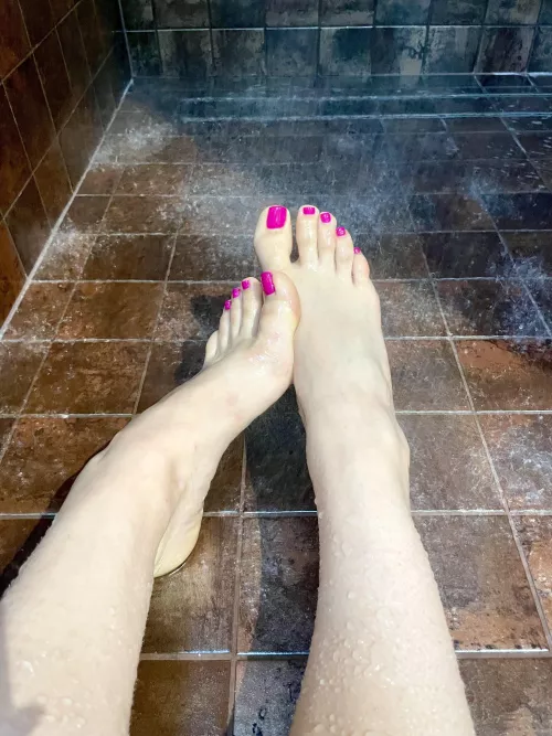 Shower time 💦 by This_Coast_7964