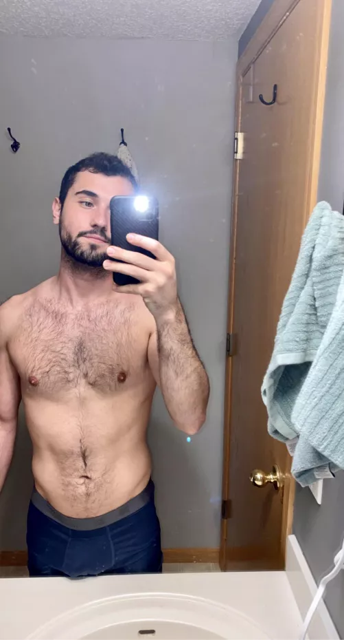 Shower time after a long day of work by daddydonns