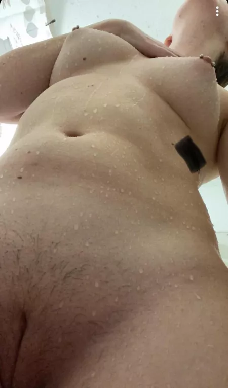 Shower time is so refreshing no matter the healing stage by bowling137