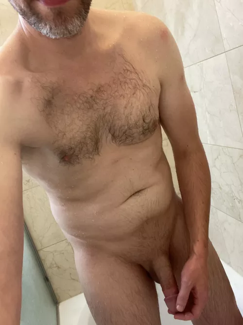 Shower time… room for two over here! :) by swingline123456