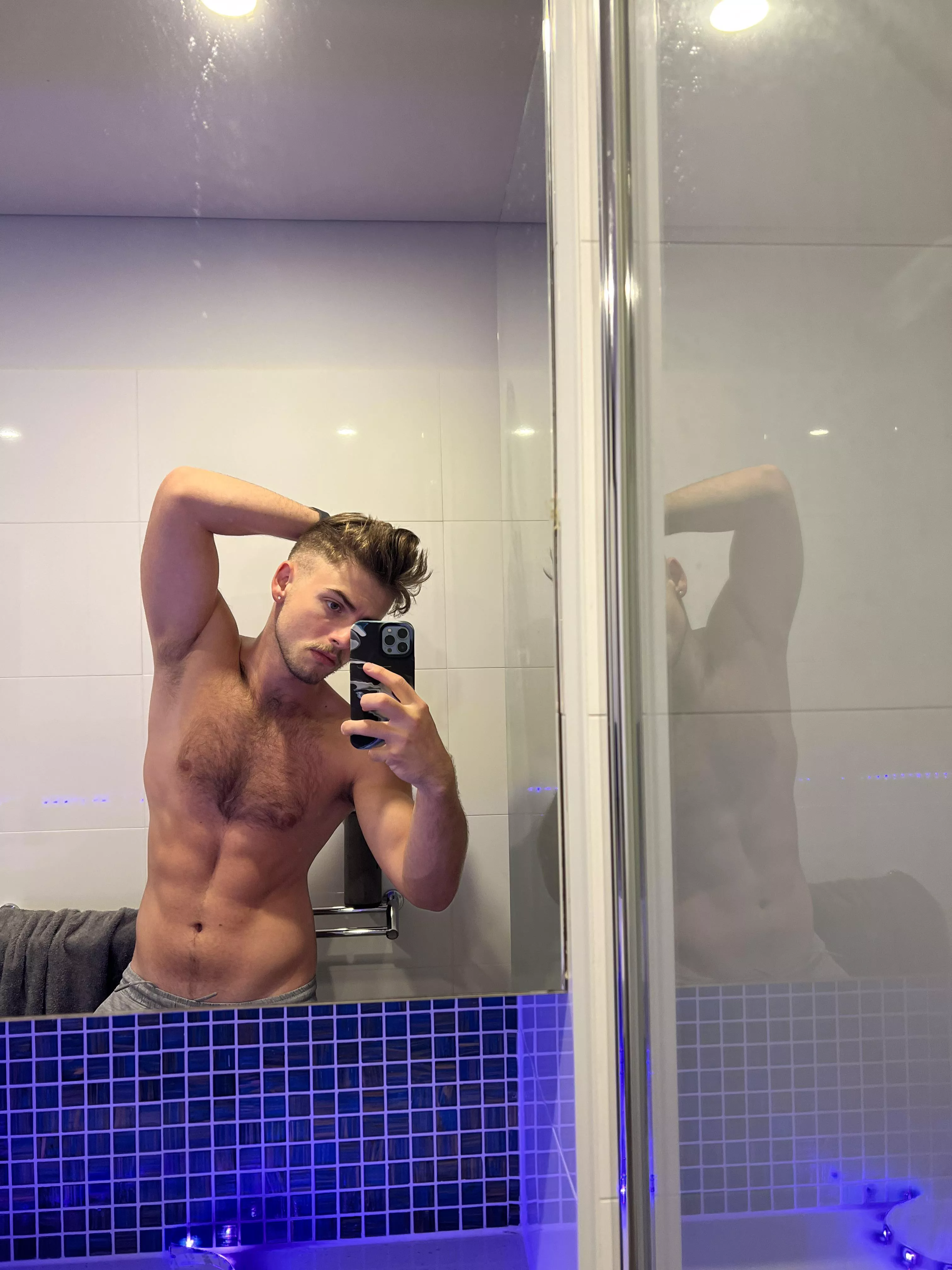 Shower time who’s gonna rub me down? posted by christianrockOF