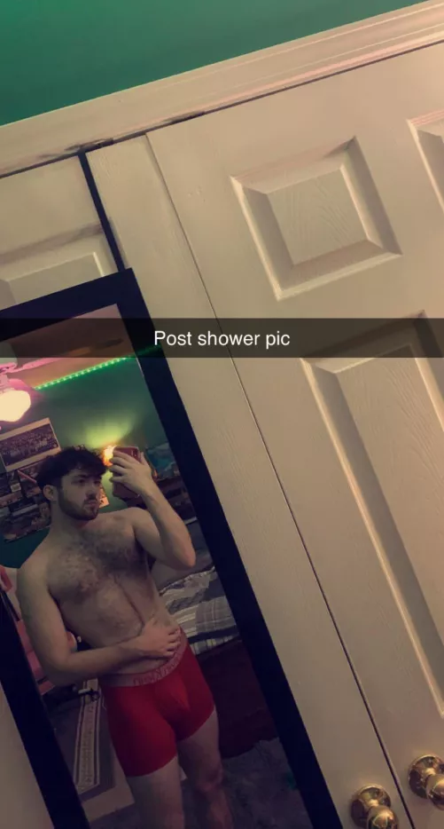 Showered and now I’m ready to play some games by fuzzball1563