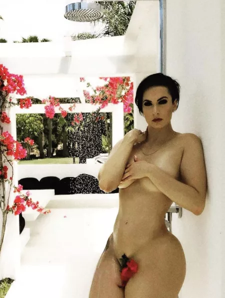 Showering with roses! by AzoAhai