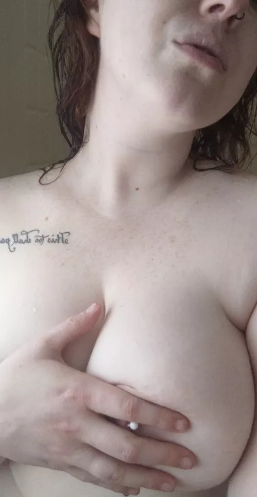 Showers are my happy place by Ambitious_Cake_9394