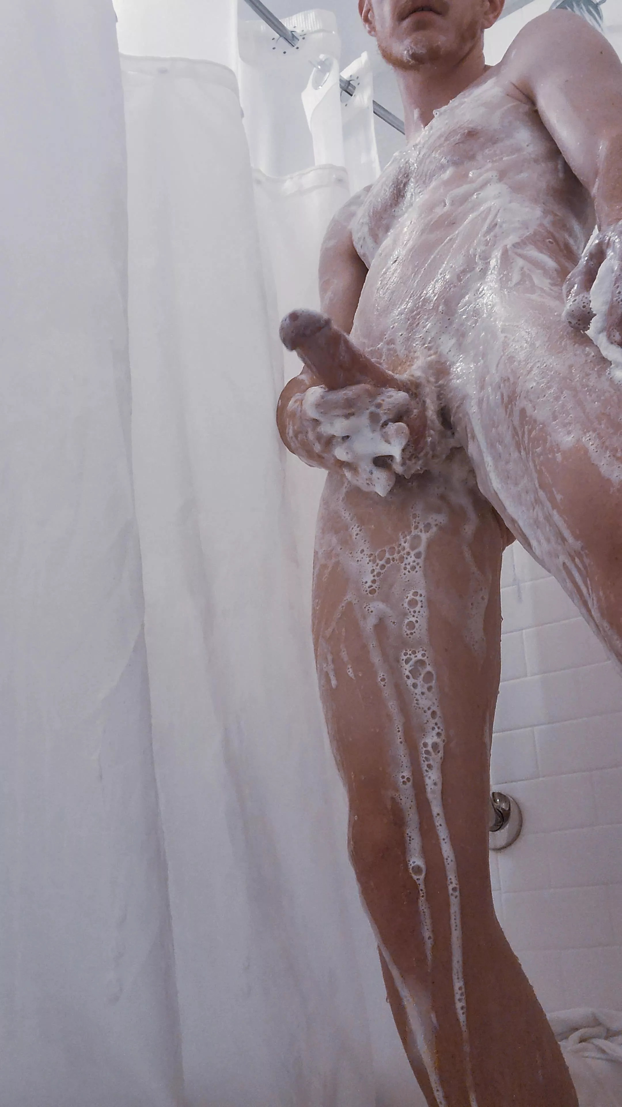 Showers with company are much better than showers alone 😩 posted by West_BiGod