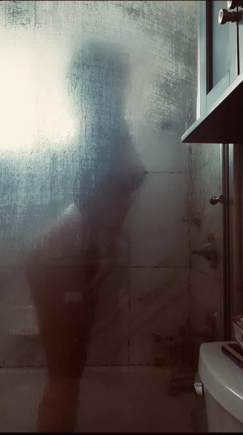 Showers with glass best place to press your ass by sam71foss