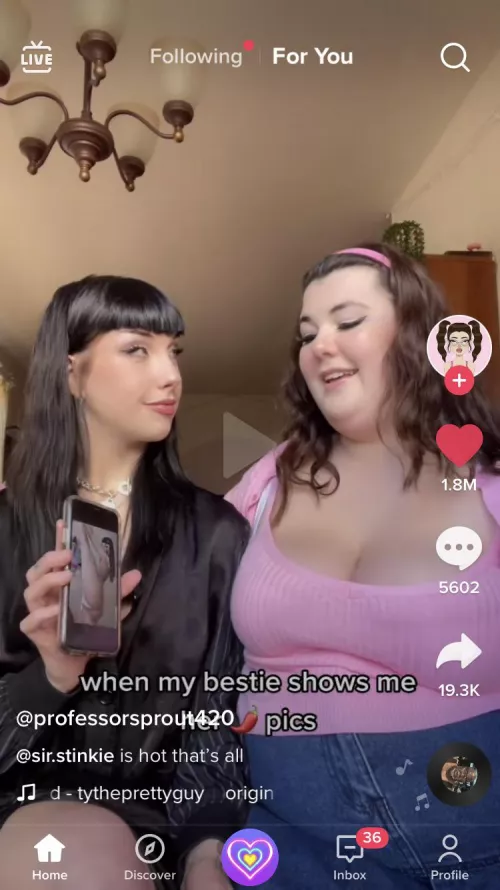 showing her friend by TKBKinki