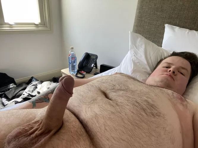 Showing off for the world to see gets me so horny. Let me know what you think of me and my hard cock. by Setcrasher