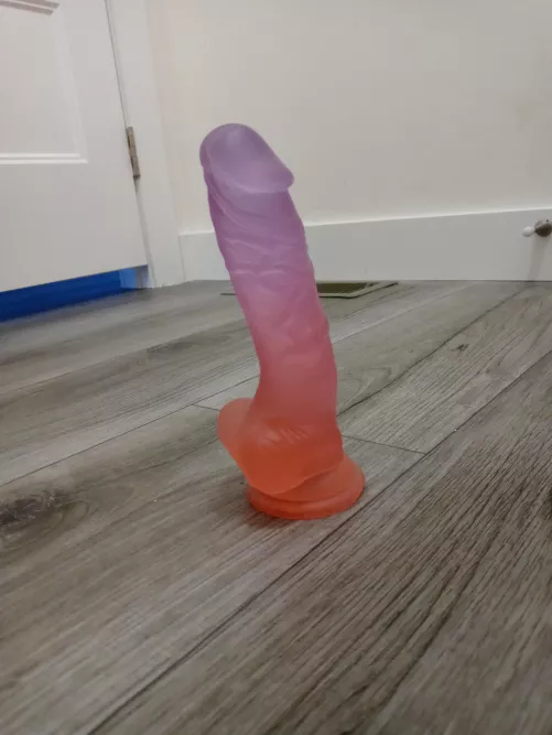 Showing off my awesome new toy! I used it for the first time earlier, if you wanna see, check out my ISMYGIRL page. LINK IN BIO. I also take requests and sell photos so hmu by Effective_Ad9438
