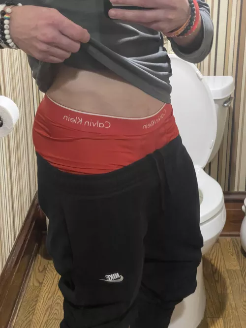 Showing off my new calvins by Mavricksex